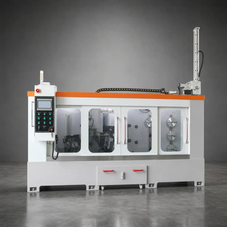 UB-MQH300B Fully Automatic Front and Back Angle Grinding Machine front view