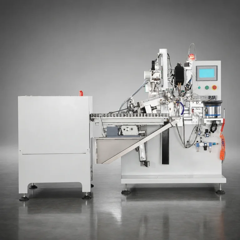 UB-HKB32S Full Automatic Hole Saw Brazing Machine (Robot Arm) front view