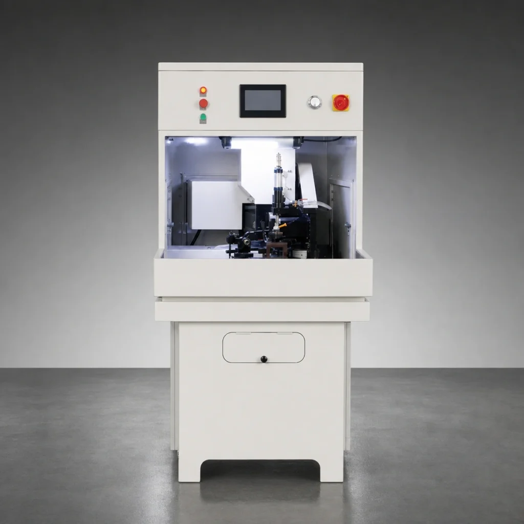 UB-MLQ650C Automatic Move-Working Face Angle Grinding Machine front view