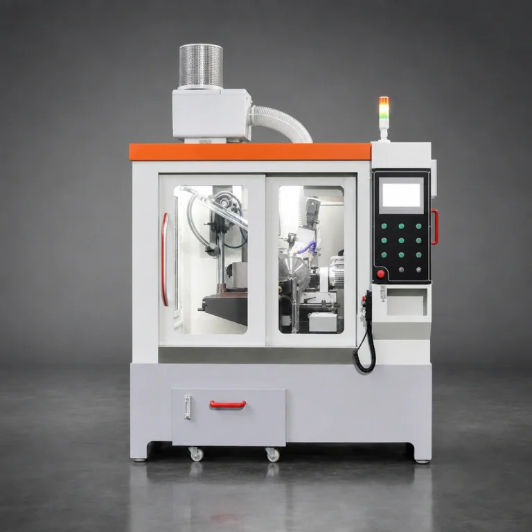 UB-MLC300F Full Automatic Side Angle Grinding Machine (Robot Arm) front view