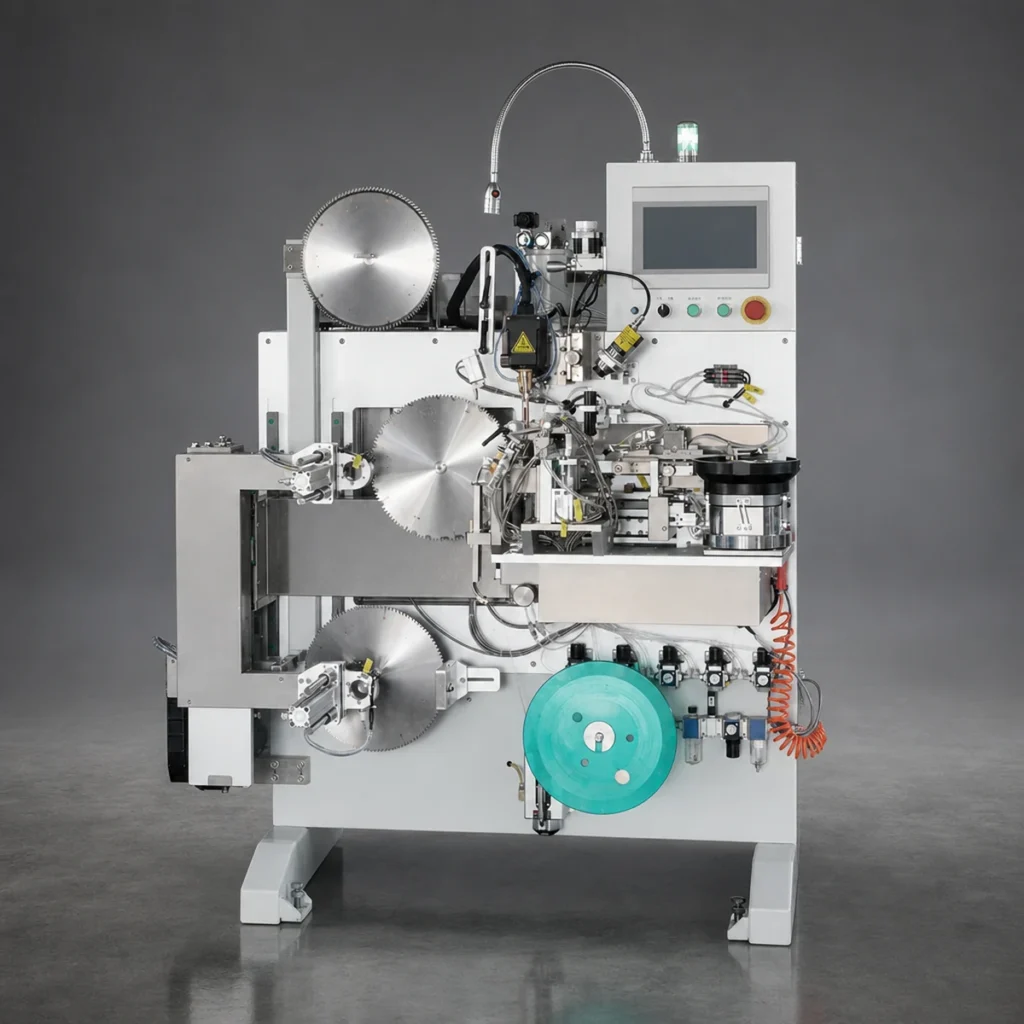 UB-HTC400SP Full Automatic Brazing Machine (Robot Arm) front view