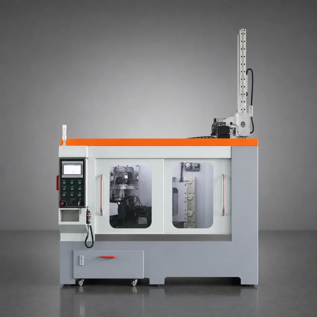 UB-MLC400B Fully Automatic Side Angle Grinding Machine front view