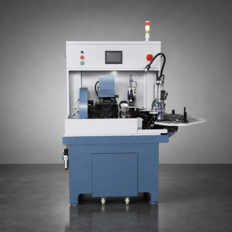 UB-MLH260J Full Automatic Back Angle Grinding Machine (Robot Arm) front view