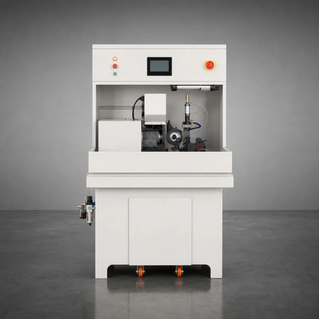 UB-MLH650C Automatic Move-Working Back Angle Grinding Machine front view