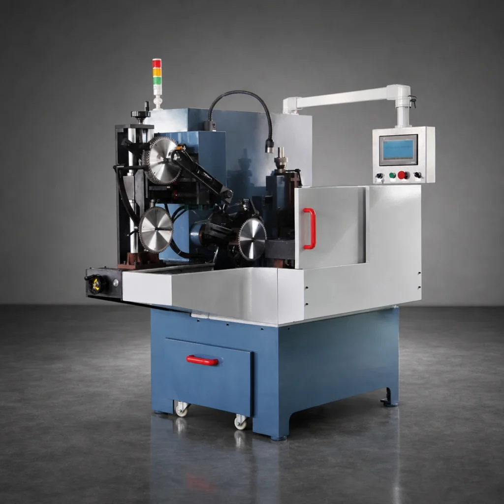 UB-MLQ300J Full Automatic Face Angle Grinding Machine (Robot Arm) front view