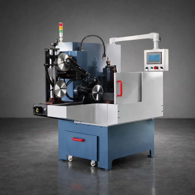 UB-MLQ300J Full Automatic Face Angle Grinding Machine (Robot Arm) front view