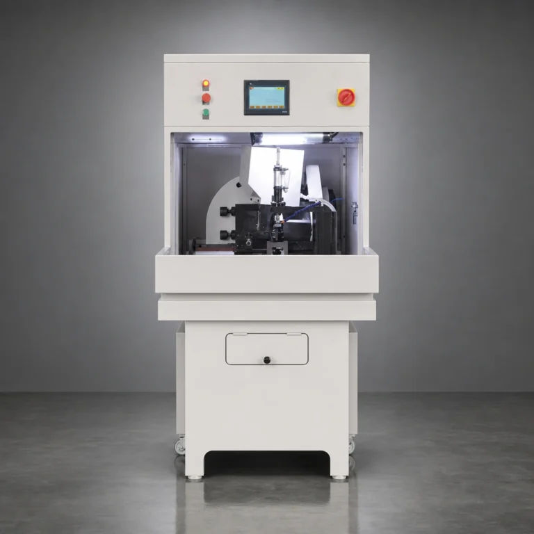 UB-MLQ650J Automatic Move-Working Face Angle Grinding Machine front view