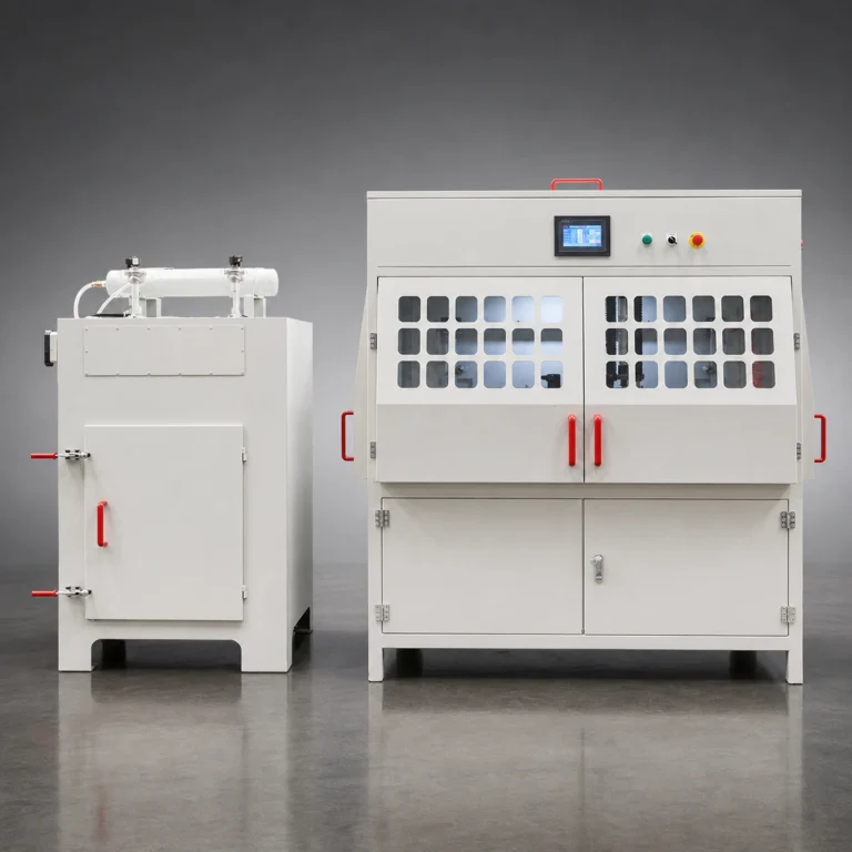 UB-PX400J Full Automatic Sand Blasting Machine (Robot Arm) front view