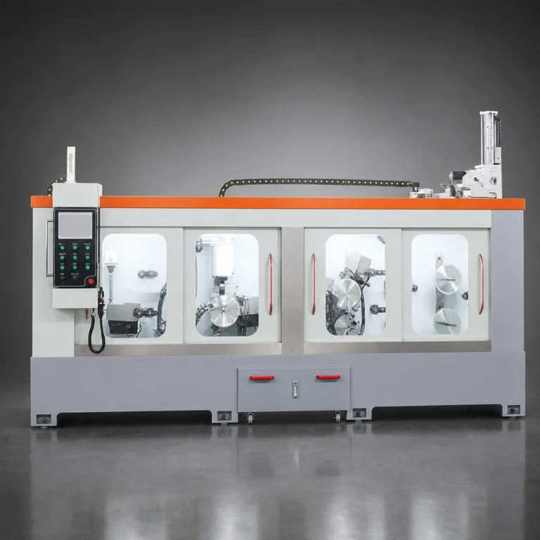 UB-MCQH300B Automatic Side and Front Angle Combination Grinding Machine