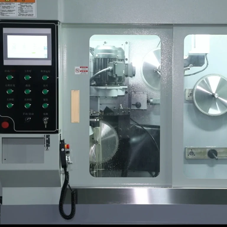 UB-MLC400J 3-Axis Saw Blade Side Angles Grinding Machine (3-Axis Truss Manipulator)