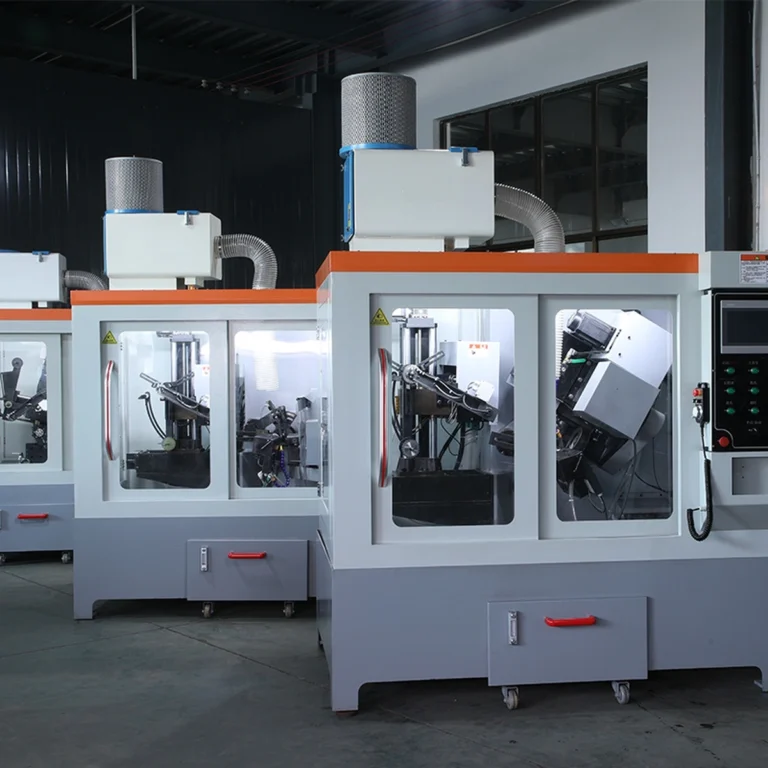 UB-MLH300F Full Automatic Back Angle Grinding Machine (Robot Arm)