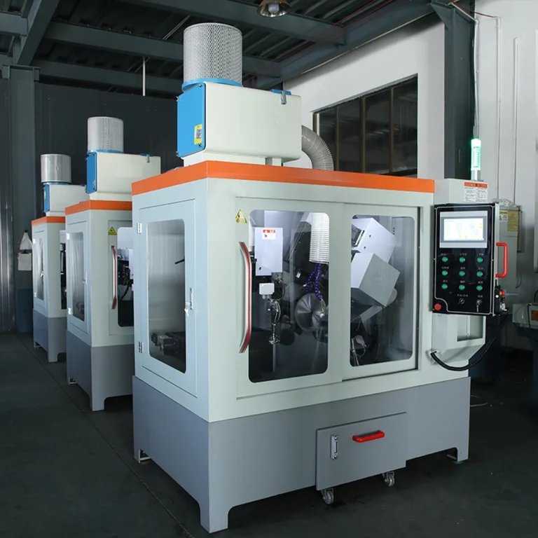 UB-MLH300F Full Automatic Back Angle Grinding Machine (Robot Arm)