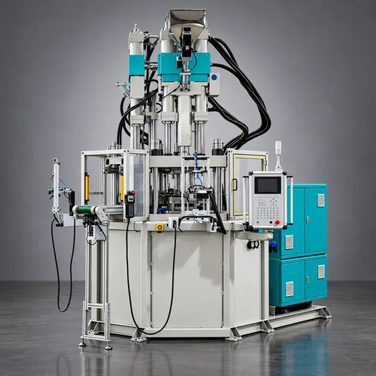 UB-VIM-1200-P8 Vertical Injection Molding Machine front view